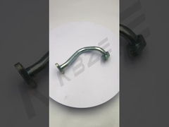 खुदाई मशीन के ईंधन की आपूर्ति की नली