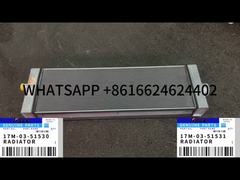 17M-03-51531 KOMATSU SAA6D140E-5 इंजन 17M-03-51530 D275A-5R बुलडोजर के लिए रेडिएटर एसी