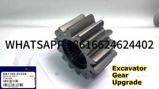 KBZE ब्रांड SA1155-01230 स्विंग पिनियन गियर फिट VOL-VO EC460B EC460C एक्सकेवेटर