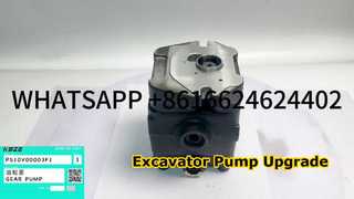 नाची PS10V00003F1 कोबेल्को केस SK55 CX55B छोटे उत्खनन के लिए हाइड्रोलिक गियर पंप प्रतिस्थापन