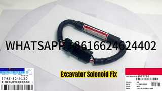 KBZE 6743-82-9120 2868039 फ्लेमआउट सोलनॉइड टाइम ओवरक्रैंक 3972266 37B0099 SY215 XE215 LG922E JS के लिए