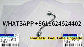 कोमात्सु D155 D335 OEM गुणवत्ता KBZE 6127-11-2712 6127-11-2711 S6D155-4 D के लिए ईंधन आपूर्ति ट्यूब रिप्लेसमेंट