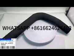 KBZE WA450-1 WA470-1 रेडिएटर नली 421-03-11931 कोमात्सु व्हील लोडर के लिए फिट बैठता है