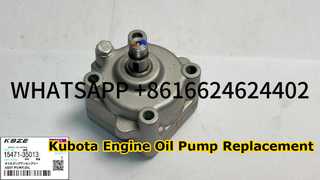 KBZE 15471-35013 KUBOTA D1703 V2203 V2403 इंजन ऑयल पंप KX040 KX91 KX121 KX161 U35 U45 U50 EXC के लिए