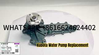 KBZE 15221-73039 KUBOTA D1703 V2203 V2403 इंजन वॉटर पंप U40 U50 KX151 KX161 के लिए