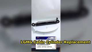 KBZE 4120001145 LGMG CMT86 CMT96 खनन उपकरण केबिन लिफ्टिंग हाइड्रोलिक सिलेंडर स्पेयरपार्ट