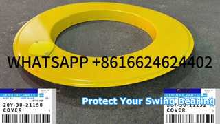 KBZE KOMATSU 20Y-30-21150 20Y-30-11232 स्विंग बियरिंग कवर 205-30-67581 PC200 PC210 PC220 P के लिए फिट बैठता है