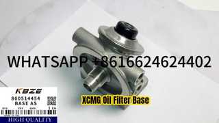 860514454 XCMG XE210 XE215 एक्सकेवेटर ऑयल फिल्टर बेस KBZE OEM गुणवत्ता उत्पाद के रूप में