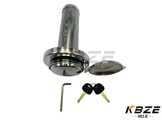 KOMATSU KOBELCO DAEWOO ANTI THIEF FUEL TANK CAP WITH 2KEY REPLACEMENT FOR PC / SK / DH EXCAVATOR