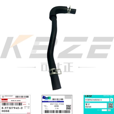 897192-7700 ISUZU 4JB1 4JG1 4LE2 ENGINE VI8943402611 8-97327940-0 AIR BREATHER HOSE DH55 DX60 DX70 ZAX60 ZAX70 SK60 SK70