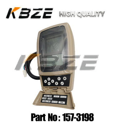 KBZE HIGH QUALITY 157‑3198 EXCAVATOR PARTS LCD MONITOR FOR CAT320C 330C EXCAVATOR CAB CONTROL MONITOR ASSEMBLY