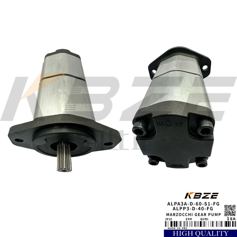 MARZOCCHI ALPA3A-D-60-S1-FG + ALPP3-D-40-FG DOUBLE GEAR PUMP 3335020003