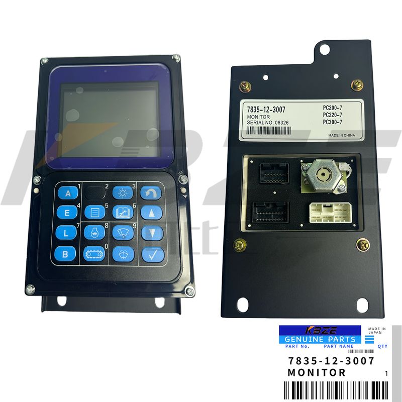 KOMATSU Excavator Monitor Assy 7835-12-3007 OEM for PC120-7 PC200-7 PC300-7 PC460-7