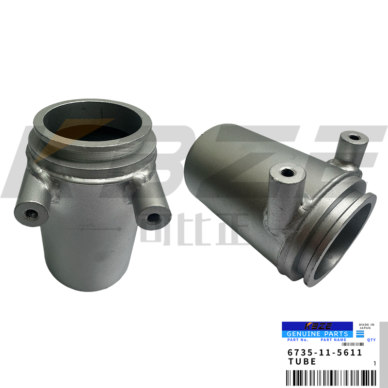KBZE 6735-11-5611 6735115611 KOMATSU S6D102E S6D107E ENGINE EXHAUST MUFFLER TUBE FOR PC200 PC210 PC220 PC240 PC270 PC290