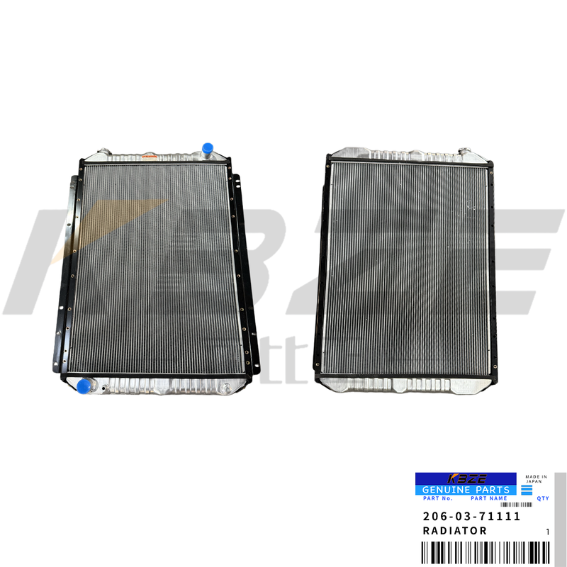 KBZE 206-03-71111 2060371111 KOMATSU SAA6D102E-2 ENGINE RADIATOR ASS'Y PC220-7 PC230-7 PC240-7