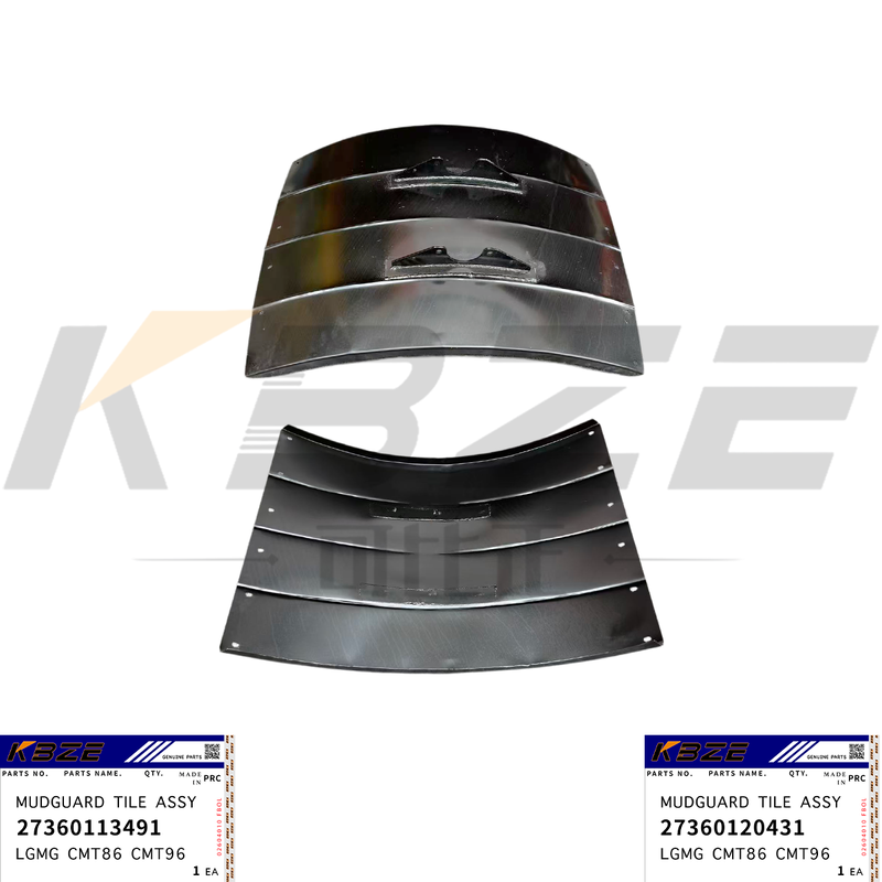 KBZE 27360113491 LGMG TRUCK 27360120431 MUDGUARD TILE ASSY FOR CMT86H CMT88 MINING DUMP TRUCK EQUIPMENT