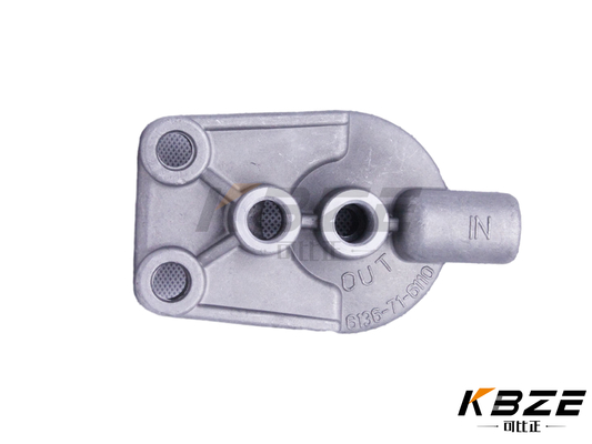 KOMATSU 6136-71-6110 6136716110 KS101F ईंधन फिल्टर सिर/ईंधन फिल्टर सीट प्रतिस्थापन के लिए S6D105 PC200-3