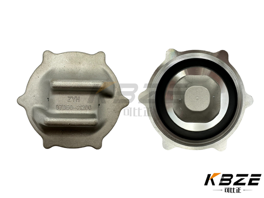 KOMATSU 07050-41200 0705041200 ईंधन टैंक टोपी / ईंधन भरने वाला टोपी एक्सकेवेटर बुलडोजर PC300 PC400 PC650 के लिए प्रतिस्थापन