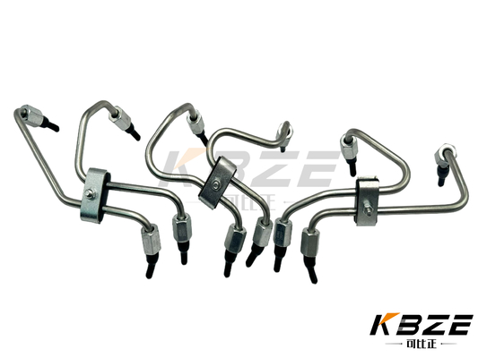 DH220-5 इंजन उच्च दबाव ईंधन इंजेक्टर पाइप सेट DOOSAN DAEWOO खुदाई के लिए