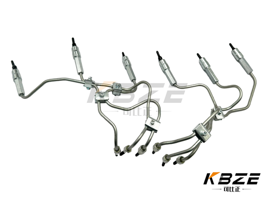 ISUZU इंजन-4HK1 HITACHI ZH200-A, ZH200LC-A, ZR125HC, ZR950JC, और अधिक के लिए उच्च दबाव ईंधन इंजेक्टर पाइप सेट