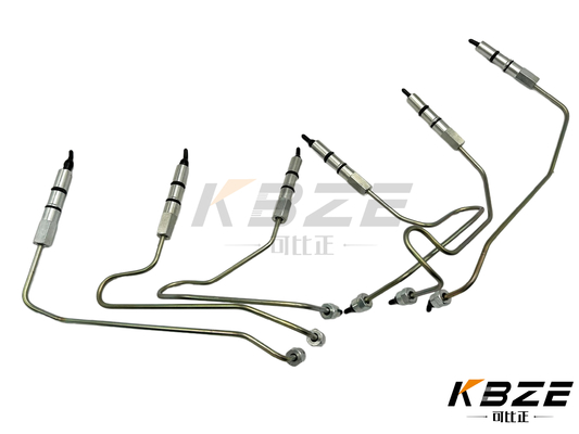 6RB1 HITACHI एक्सकेवेटर के लिए इंजन उच्च दबाव ईंधन इंजेक्टर पाइप सेट
