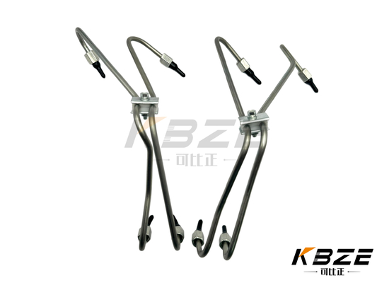 6BG1 HITACHI एक्सकेवेटर के लिए इंजन उच्च दबाव ईंधन इंजेक्टर पाइप सेट