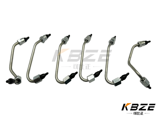 उच्च गुणवत्ता KOMATSU SAA6D114E-3 PC300-8 6745-71-4100 6745-71-4120 ईंधन इंजेक्टर पाइप/उच्च दबाव ईंधन लाइन ASSY