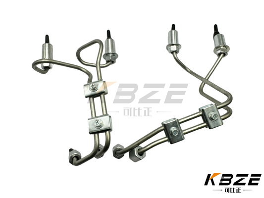 उच्च गुणवत्ता KUBOTA V2607 इंजन C-A-T 2.6 1J700-53710 1J700-53720 ईंधन इंजेक्टर पाइप / उच्च दबाव ईंधन लाइन एस्सी