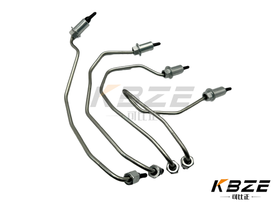 उच्च गुणवत्ता KUBOTA V3800 इंजन 1C020-53710 1C020-53720 1C020-53730 ईंधन इंजेक्टर पाइप / उच्च दबाव ईंधन लाइन एस्सी