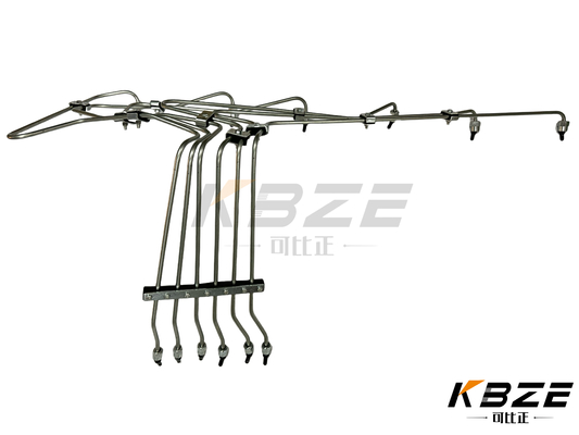 6162-73-7110 6162-73-7120 6162-73-7130 KOMATSU EXCAVATOR S6D170-1 इंजन ईंधन लाइनें