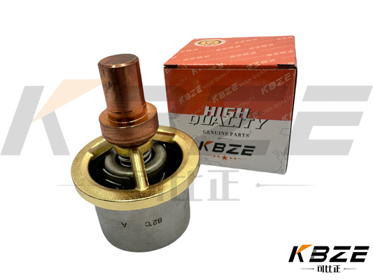 KBZE EXKAVATOR ZAX450 थर्मोस्टेट 82°C 1-13770089-1 ISUZU के लिए प्रतिस्थापन 6WG1 6WF1