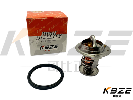 MINI EXCAVATOR 3TNV88 4TNV88 इंजन थर्मोस्टैट 71°C 82°C 129155-49801 129457-49801 FITS KOMATSU इंजन 3D84 3D88 4D84 4D88