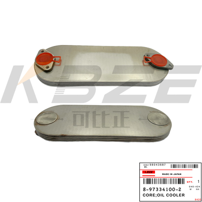 8-97334100-0 ISUZU 4HK1 8-97334100-1 8-97334100-2 4P इंजन तेल शीतलक कोर FITSZAX170 ZAX210 ZAX225 ZAX240 ZAX280
