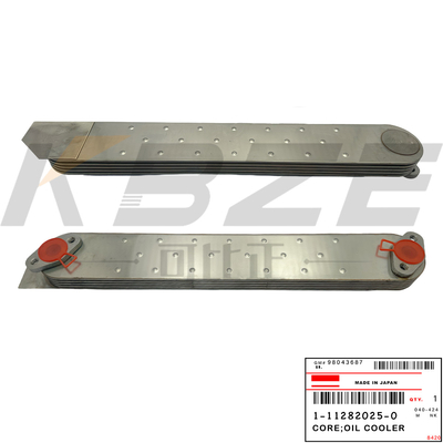 KBZE ISUZU 6BG1 1-11282025-0 5P HITACHI EX200-5 ZAX200-5 के लिए इंजन तेल शीतलक कोर
