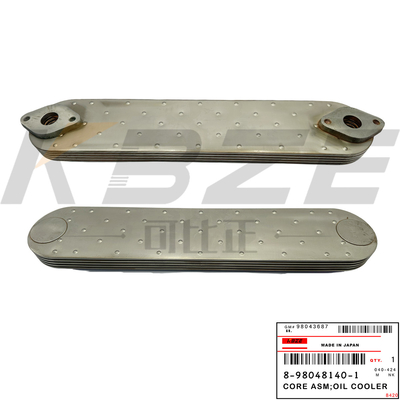 ISUZU इंजन 6WG1 5P तेल कूलर;CORE 8-98048140-0 8-98048140-1 FITS ZAX450 ZAX520 ZAX850 EXCAVATOR