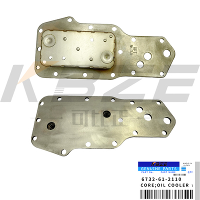 5P इंजन तेल COOLER कोर KOMATSU के लिए 4D102 6732-61-2110 Cummins 4BT उत्खनन इंजन