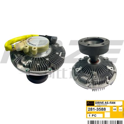 KBZE 281-3588 2813588 CAT 3066 C6.4 ड्राइव एएस-फैन फिट बैठता है E320D E321D E323D खुदाई करने वाला