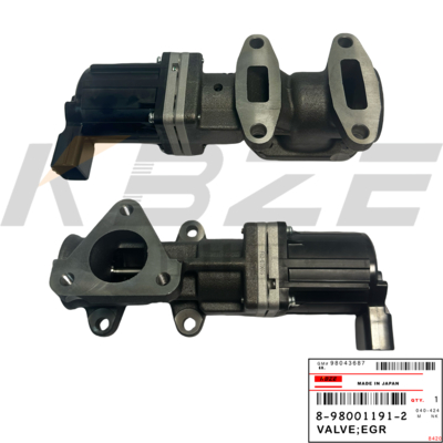 8-98001191-2 ISUZU 4HK1 8-98238247-0 ZX170 ZX225 ZX270 ZX330 ZX400 EXCAVATOR के लिए EGR वाल्व ASSY