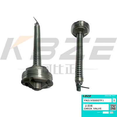 YN21V00007F1 कोबेल्को खुदाई करने वाला चेक वाल्व 5.0BAR SK160-6 SK200-6 SK230 के लिए बदलें
